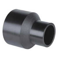 Hdpe Reducer 160x125 - Hdpe Material, 160x125mm Size, Black Color, Male Connection Type, Galvanized Surface Treatment, 1-year Warranty