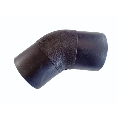 Hdpe Spigot 45 Degree Elbow - Color: Black