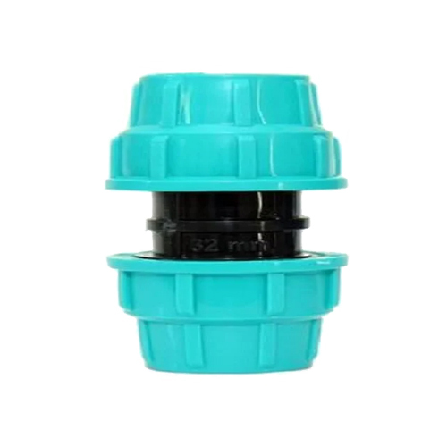 Pp Compression Fittings Couplers - Color: Black & Blue