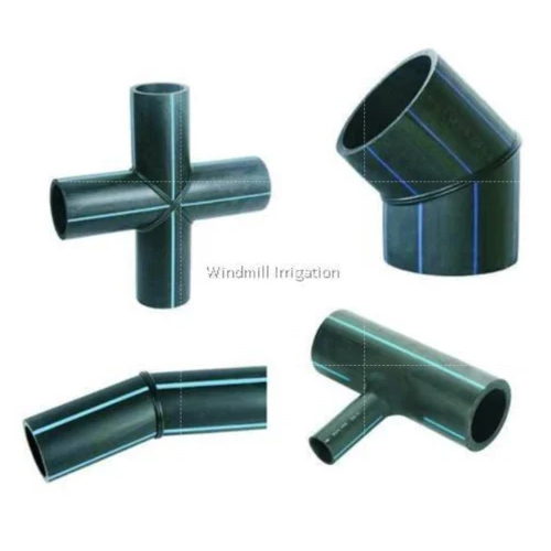 Hdpe Fabricated Fittings - Color: Black