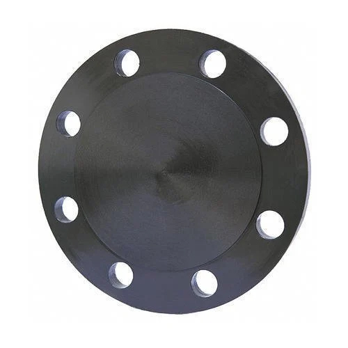 HDPE Blind Flanges - Standard Size, Black Color, Male Connection | Industrial Grade, High Purity, Round Shape, Leak-Proof Sealing Solution
