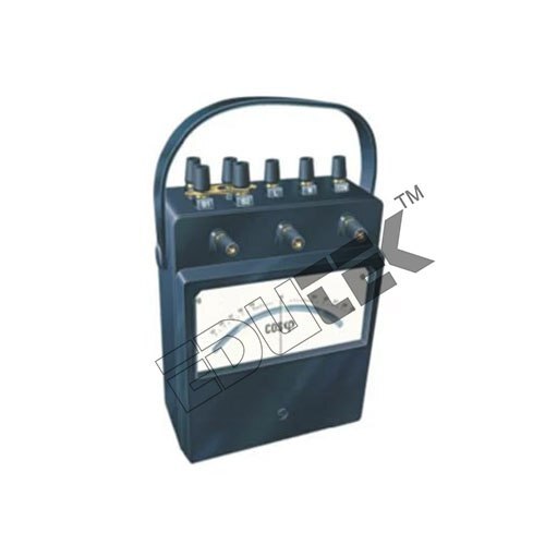 Three Phase, Four Wire Dynamometer Type Portable Power Factor Meter