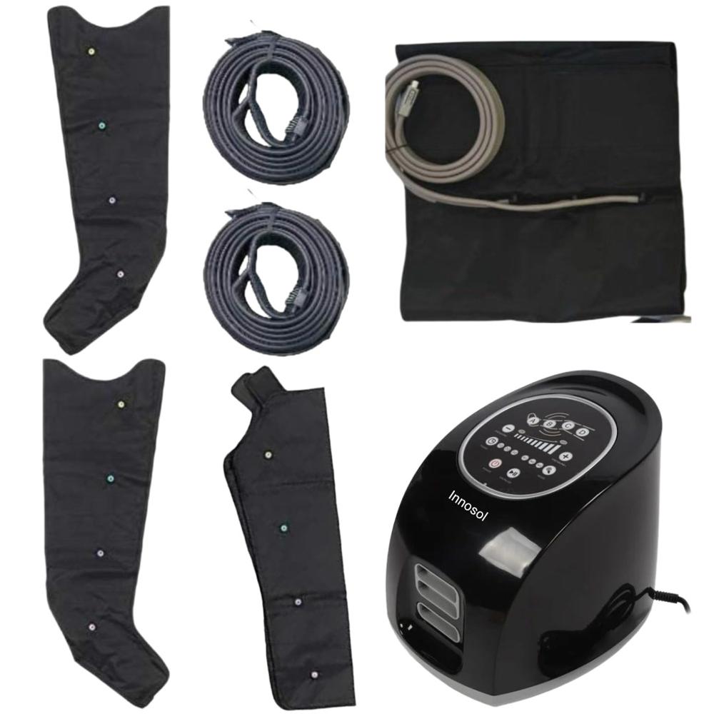 DVT Air Compression Device 4 Ch Digital with 2Legs 1Waist 1Arm Sleeves