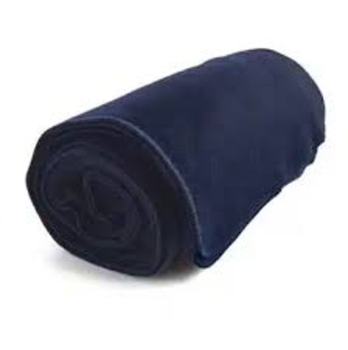 Navy Blue Woolen Blanket