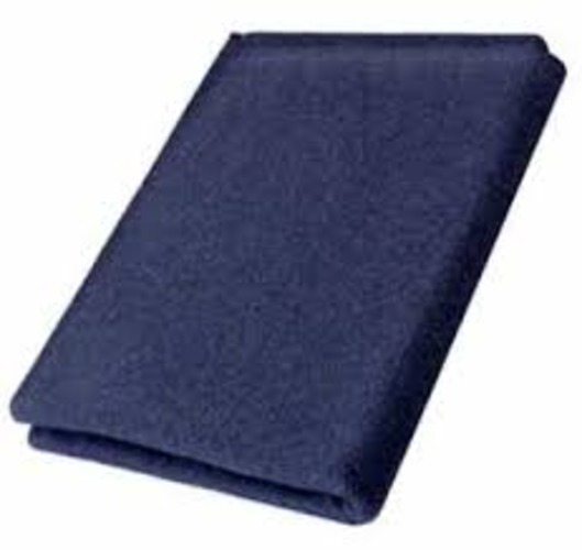 Navy Blue Woolen Blanket