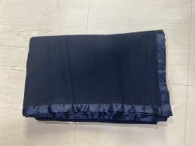 Navy Blue Woolen Blanket