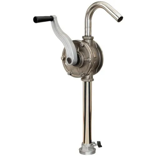 Ss Hand Operated Barrel Pump - Material: Stainless Steel