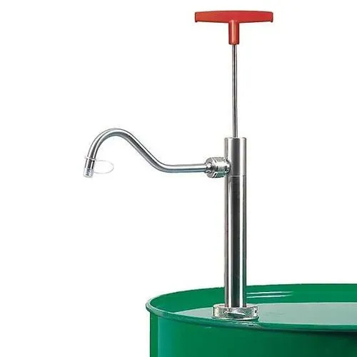 SS Barrel Pump - Stainless Steel, Customized Size | Manual Operation for Medium Pressure Oil Well Usage