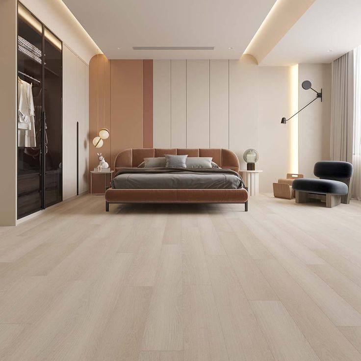 Commercial Laminate Flooring - Color: Brown