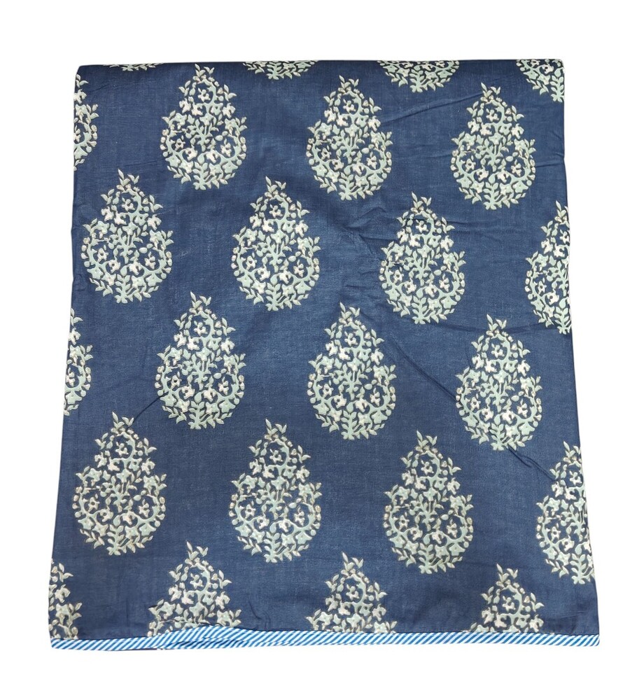 Cotton Screen Printed Double Size Dohar - Size: Queen