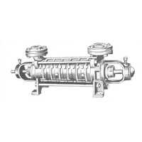 Industrial Multistage High Pressure Pump - Material: Mild Steel