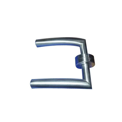 19Mm 0Ss Mortice Glass Door Handle - Color: Silver