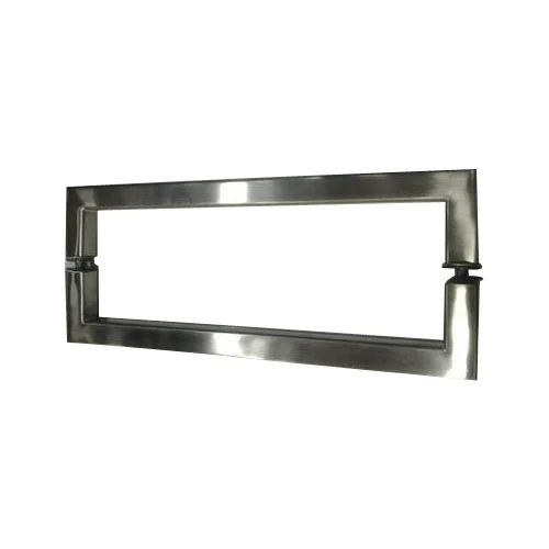 Stainless Steel Glass Door Handle - Color: Silver