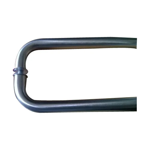 Ss Glass Door Pull Handle - Color: Silver