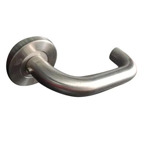 Stainless Steel Mortise Door Handle - Color: Silver