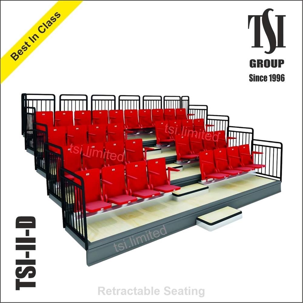 Multipurpose Retractable Telescopic Seating Solutions for Versatile Venues