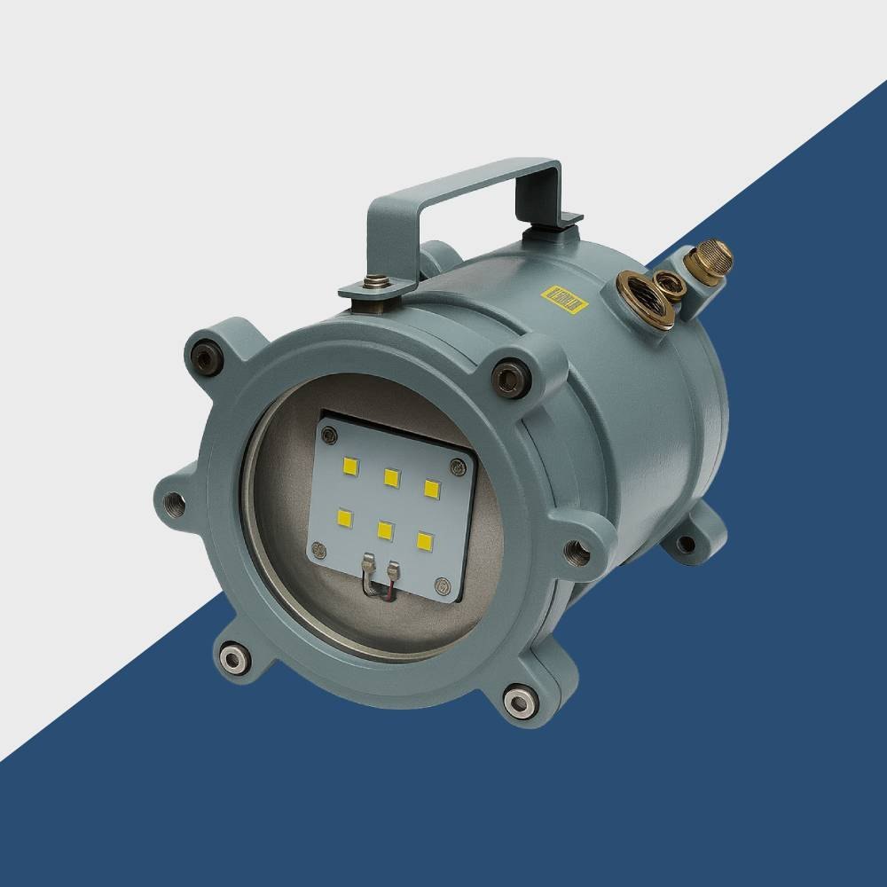 Flameproof Led Hand Lamp For Hazardous Areas - Frequency: 50 Hertz (hz)