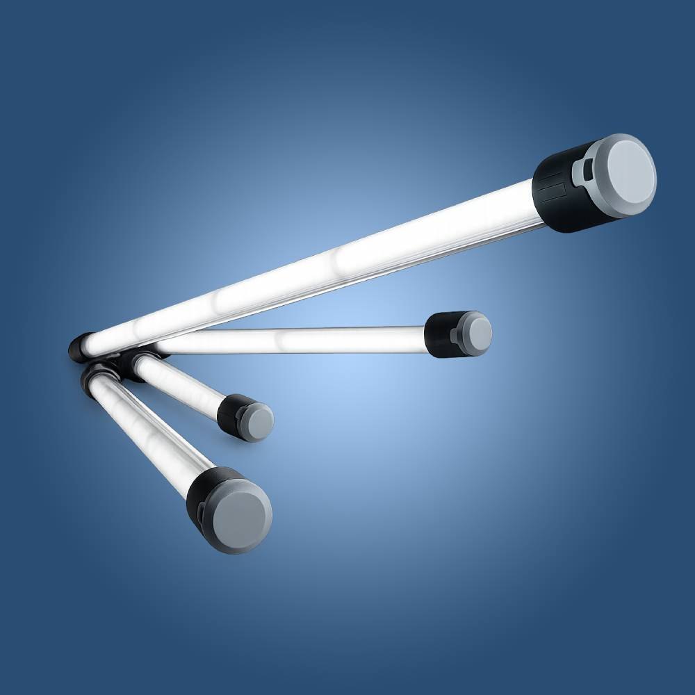 Explosion Proof Tube Light Fixtures - Plastic Material , Industrial Usage For Enhanced Safety And Durability