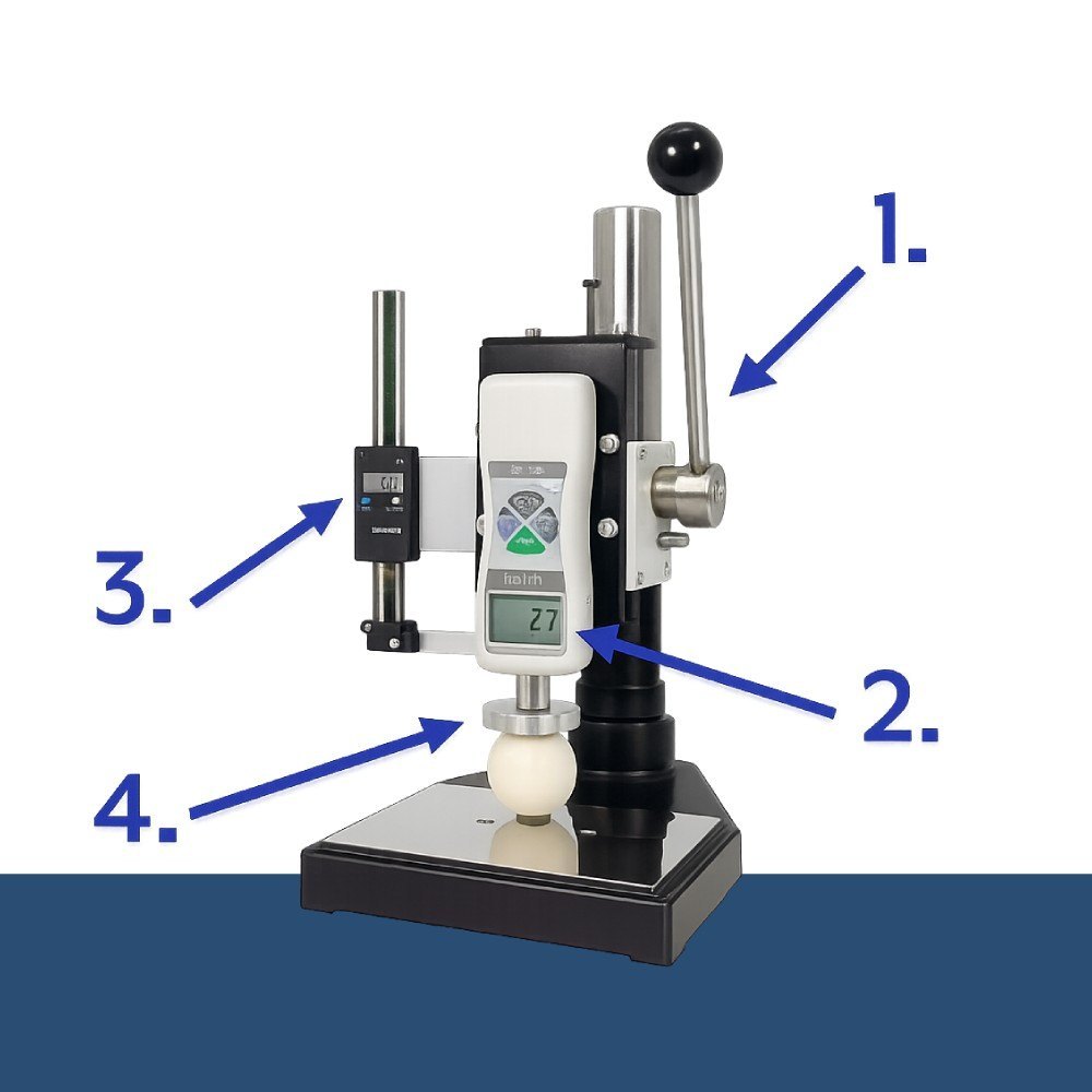 Box Compression Tester - Color: Silver