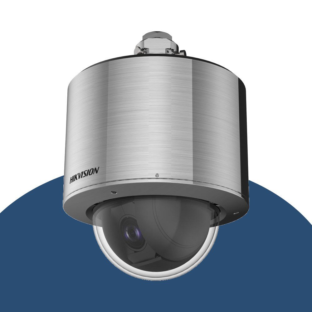 2 Mp Explosion Proof Network Dome Camera - Color: Silver