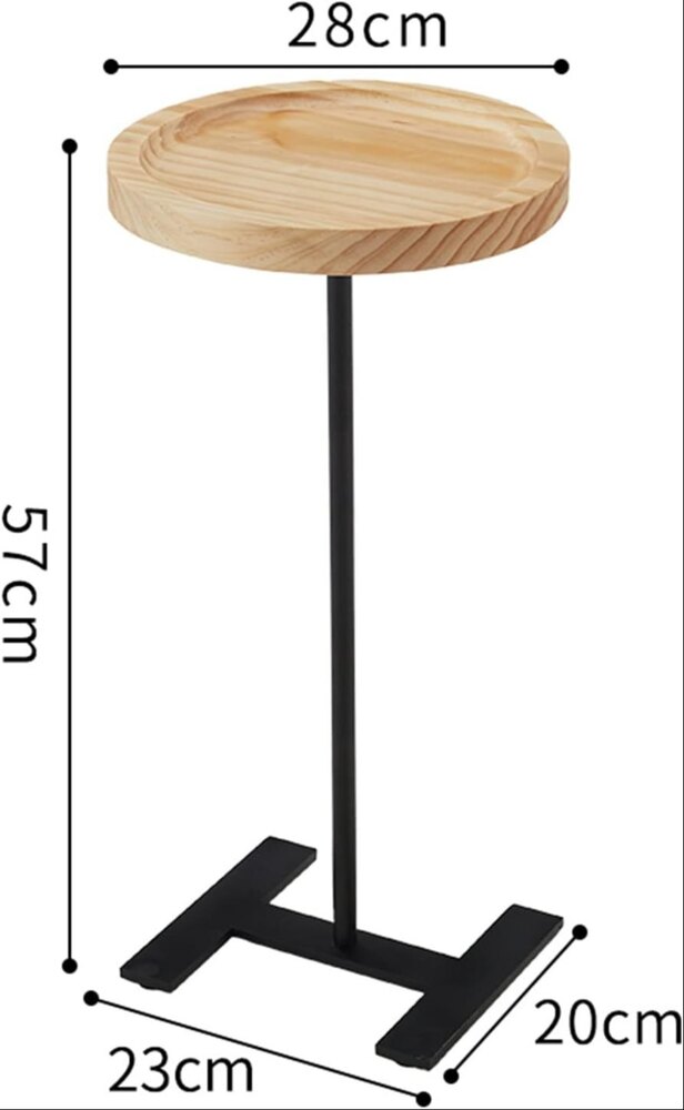 Tall Bar Table, Round Square Wood Tray Coffee End Table Rectangle Bedside Tables - Application: Industrial