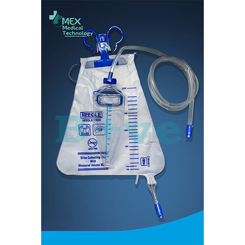 Urometer Urine Bag (Ribbon Pack) - Color: Transparent