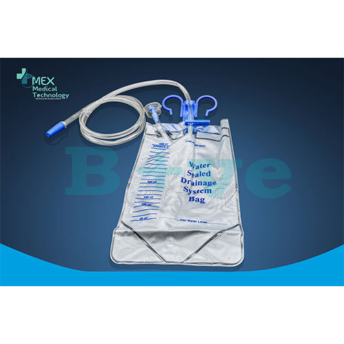 Water Sealed Drainage Bag - Color: Transparent