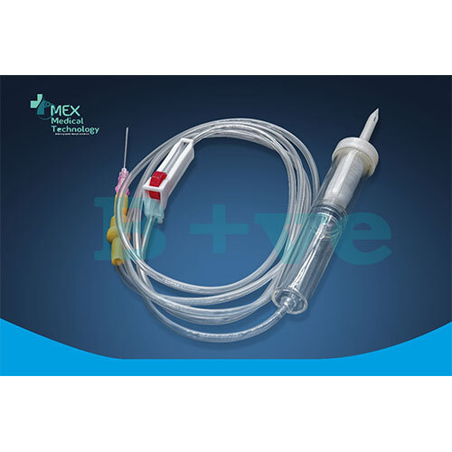 Blood Administration Set  Bt-410 - Color: Transparent