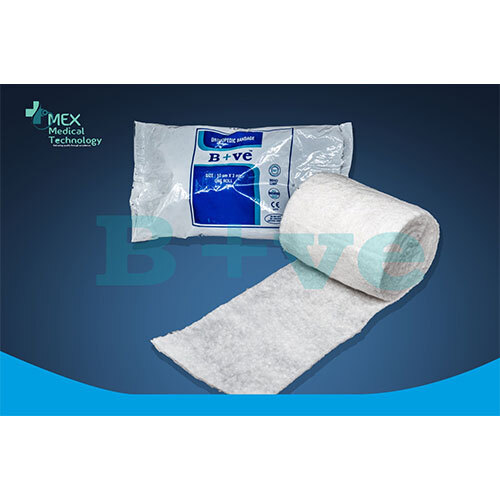 Orthopedic Bandage (Soft Roll) - Color: White