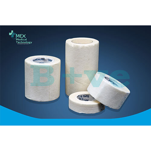 Microporous Surgical Paper Tape - Color: White