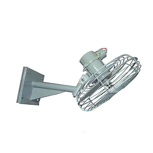 Flameproof Heavy Duty Wall Mounting Fan - Blade Material: Ms