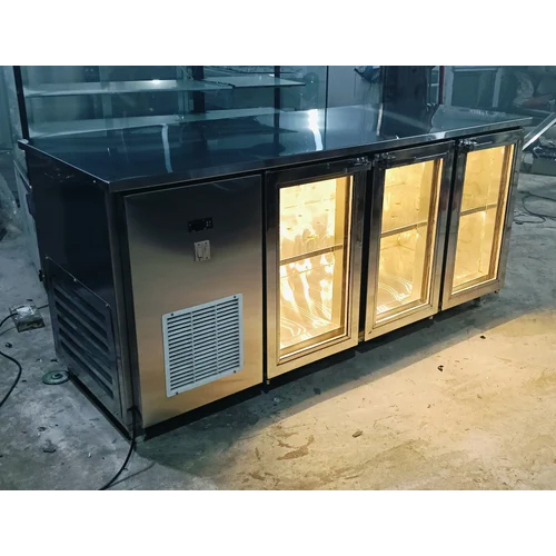 Glass Door Undercounter Chiller - Capacity: 300 Ltr