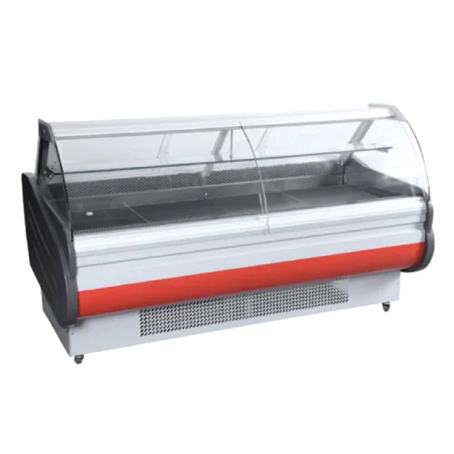 1200Mm Delli Display Counter - Color: Silver