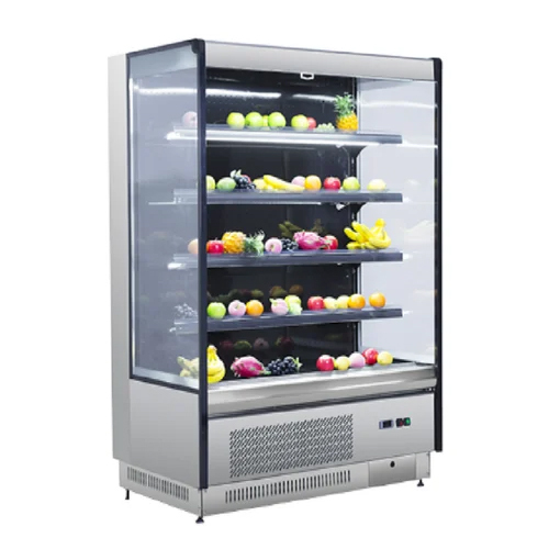 Open Deck Chiller For Supermarket - Color: Silver