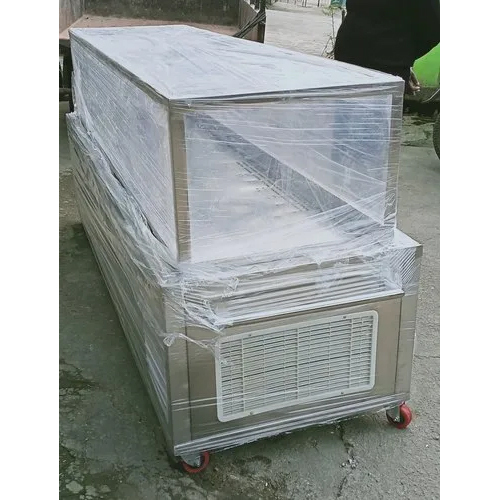 Dead Body Freezer Box - Color: Silver