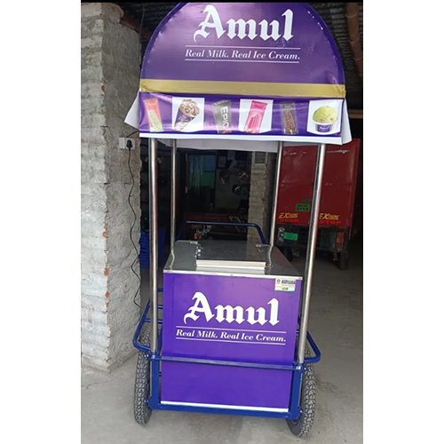 Portable Freezer On Wheel Cart - Capacity: 110 Ltr