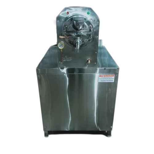 Ice Cream Churner Machine - Dimension (L*W*H): 36X36X50 Inch (In)