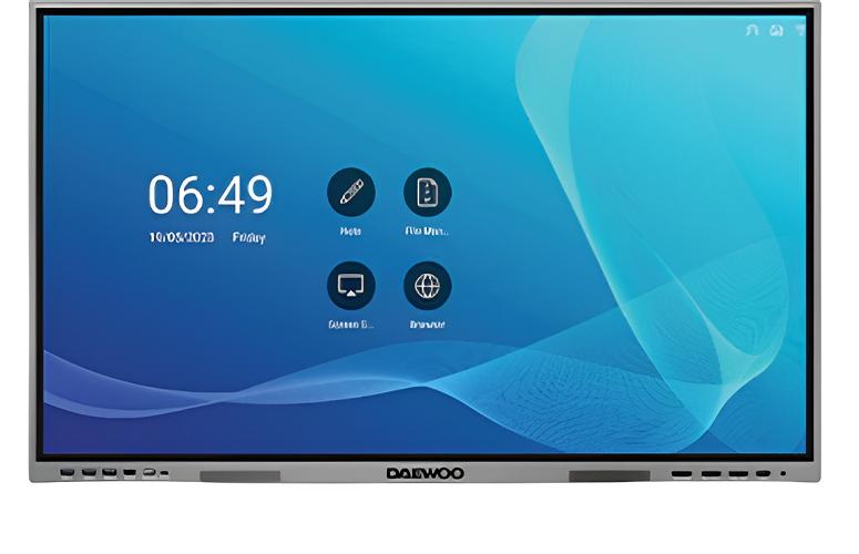 DAEWOO 75 inch Interactive Flat Panel Display