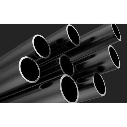 Black Mild Steel Round Pipe