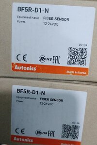 Autonics Fiber Optic Sensor, Bf5r-d1-n - Accuracy: High Accuracy (typ. <1mm