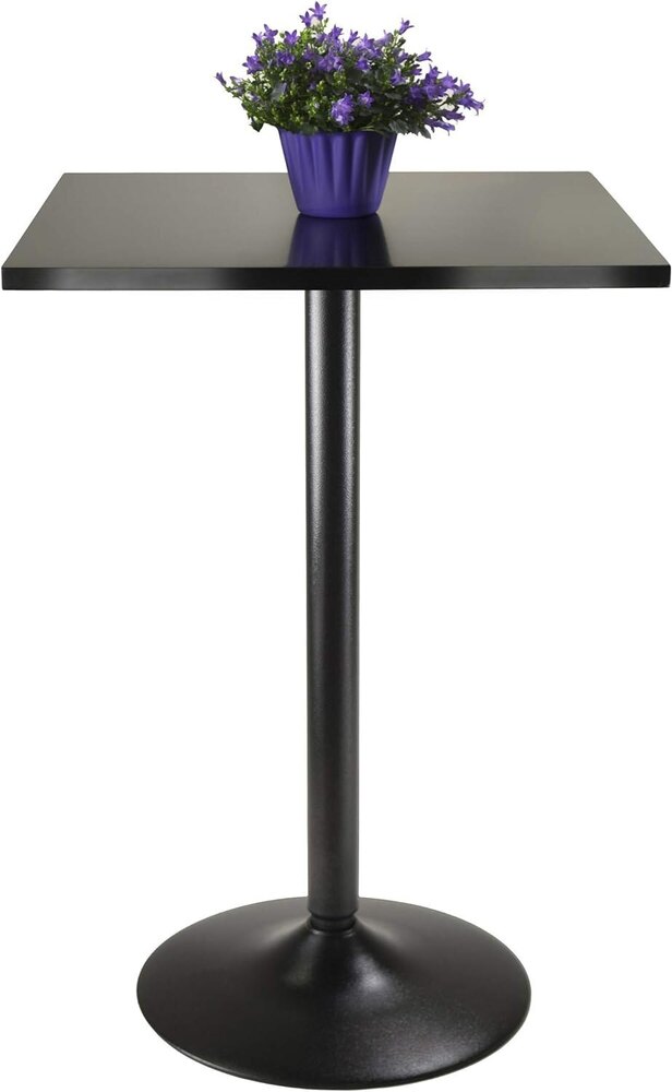 Kitchen Table Coffee Table Dining Table Black, Pack of 1