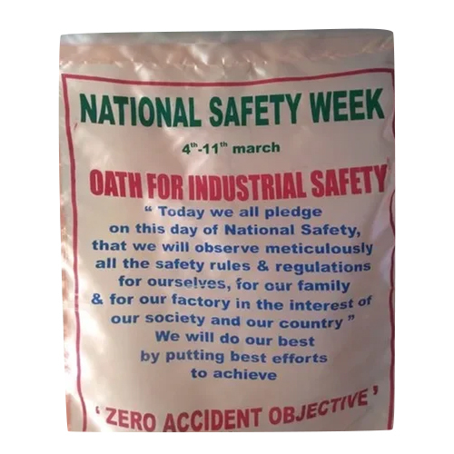 National Safety Week Flag - Material: Paper