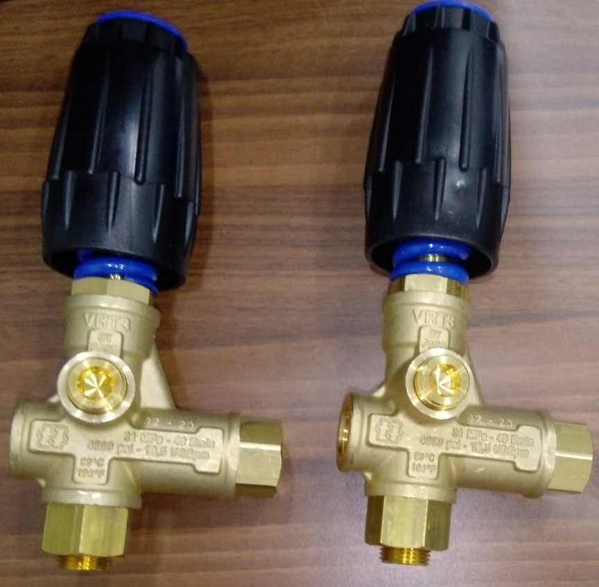 VRT3 Unloader Valve - High-Quality Metal, Versatile Sizes Available | Hot Water Cleaning, Reliable Pressure Unloading for Industrial Applications