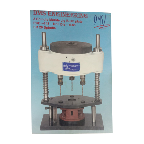 Multi Spindle Mobile Jig Bush Plate