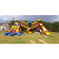 Outdoor Multiplay System - Durable Frp Material, 65x40x15 Cm Dimensions | Perfect For Ages 4-12, Includes Easy Installation Manual