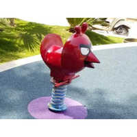 Frp Duck Spring Rider - Durable Frp Material, Various Sizes For Ages 3-7 | Fun Slide Function, Easy Installation Manual Included