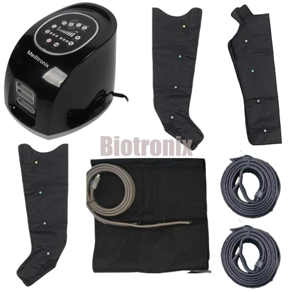 Leg Massager, 3 Modes Feet Hot Air Timer For Therapy - Portable 2kg, Air Compression Therapy Device, Adjustable Timer Function, Multi-chamber Compression System
