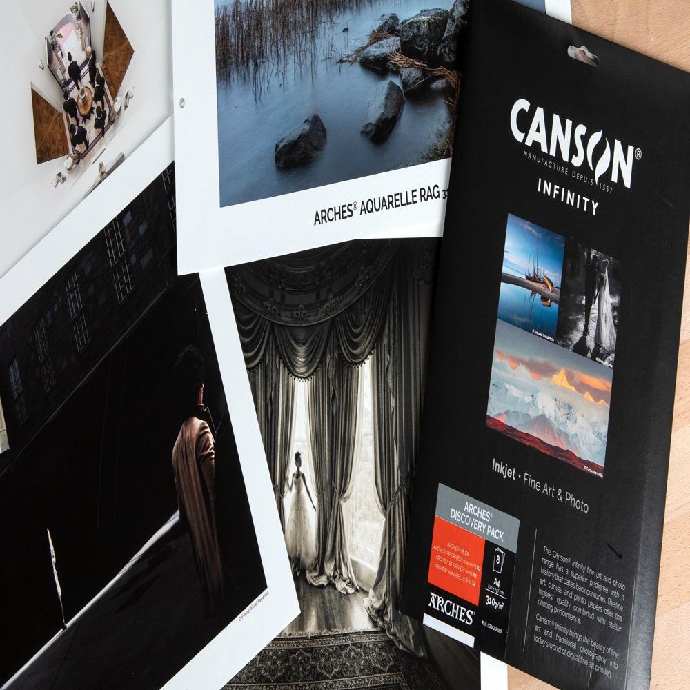 Canson Infinity Arches 88 - 100% Cotton, Pure White, Inkjet Receiving Layer | Superior Colour Rendition, Excellent Tonal Range, Ideal For Fine Art Printing