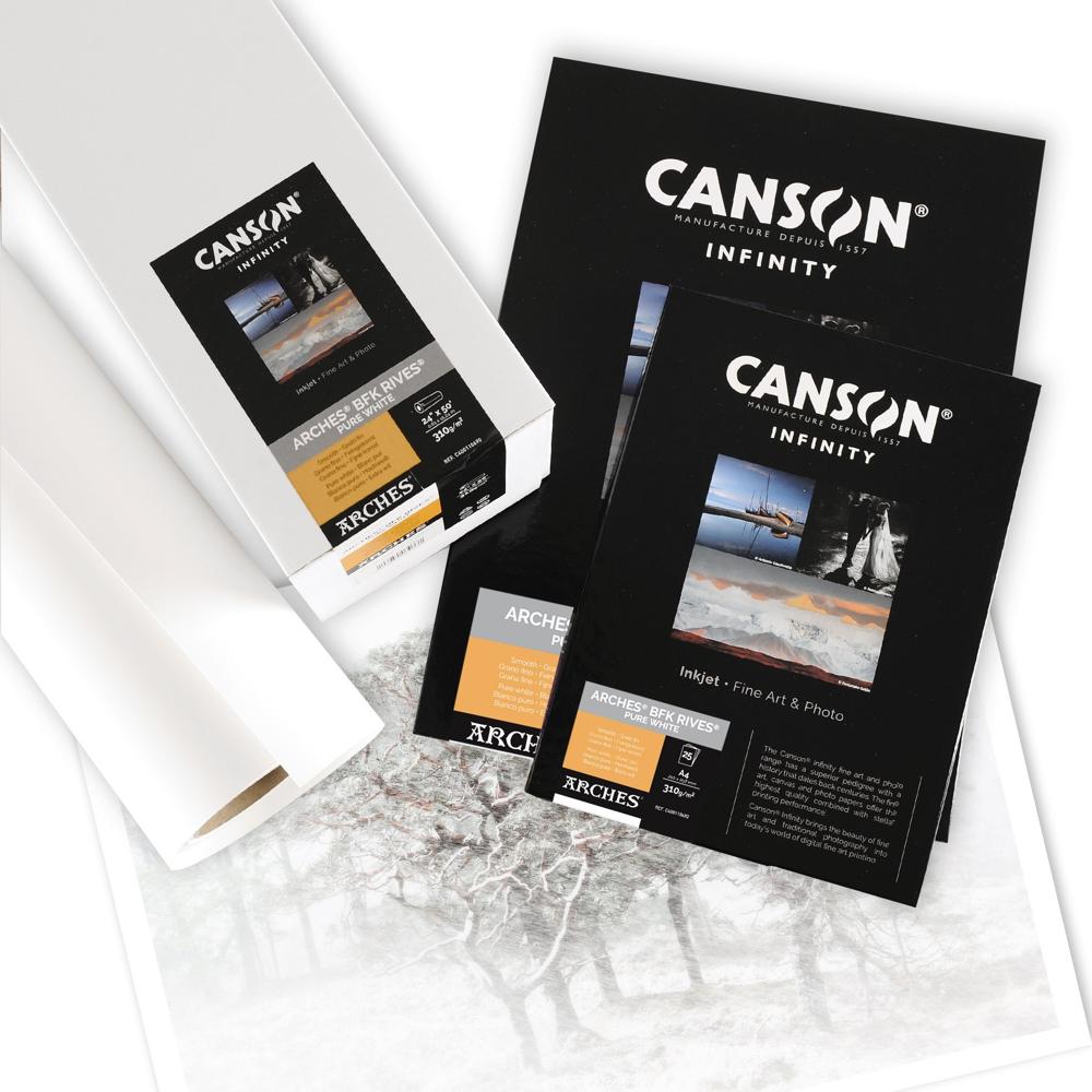 Canson Infinity ARCHES BFK Rives Pure White