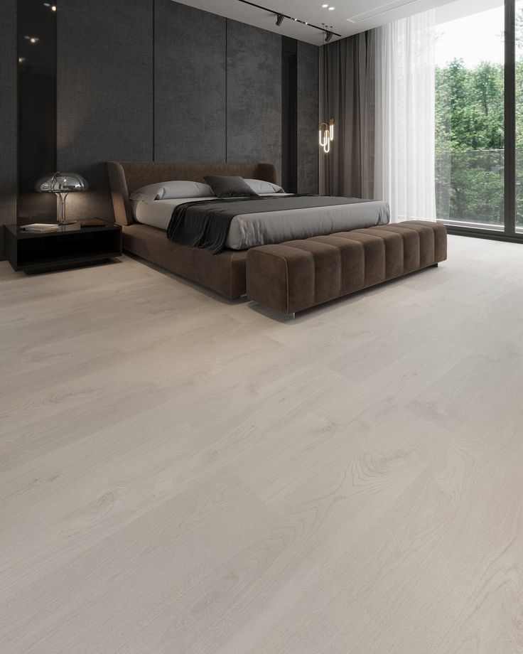 Rigid Core Spc Flooring - Color: Gray